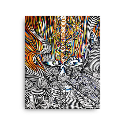 Become Aligned, Became Awakened   Canvas Print