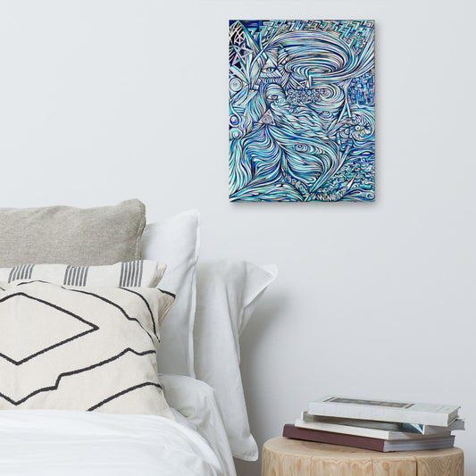 Anchored My Soul    Canvas Print