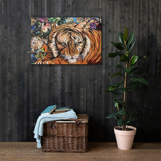 Tiger Vibes   Canvas Print